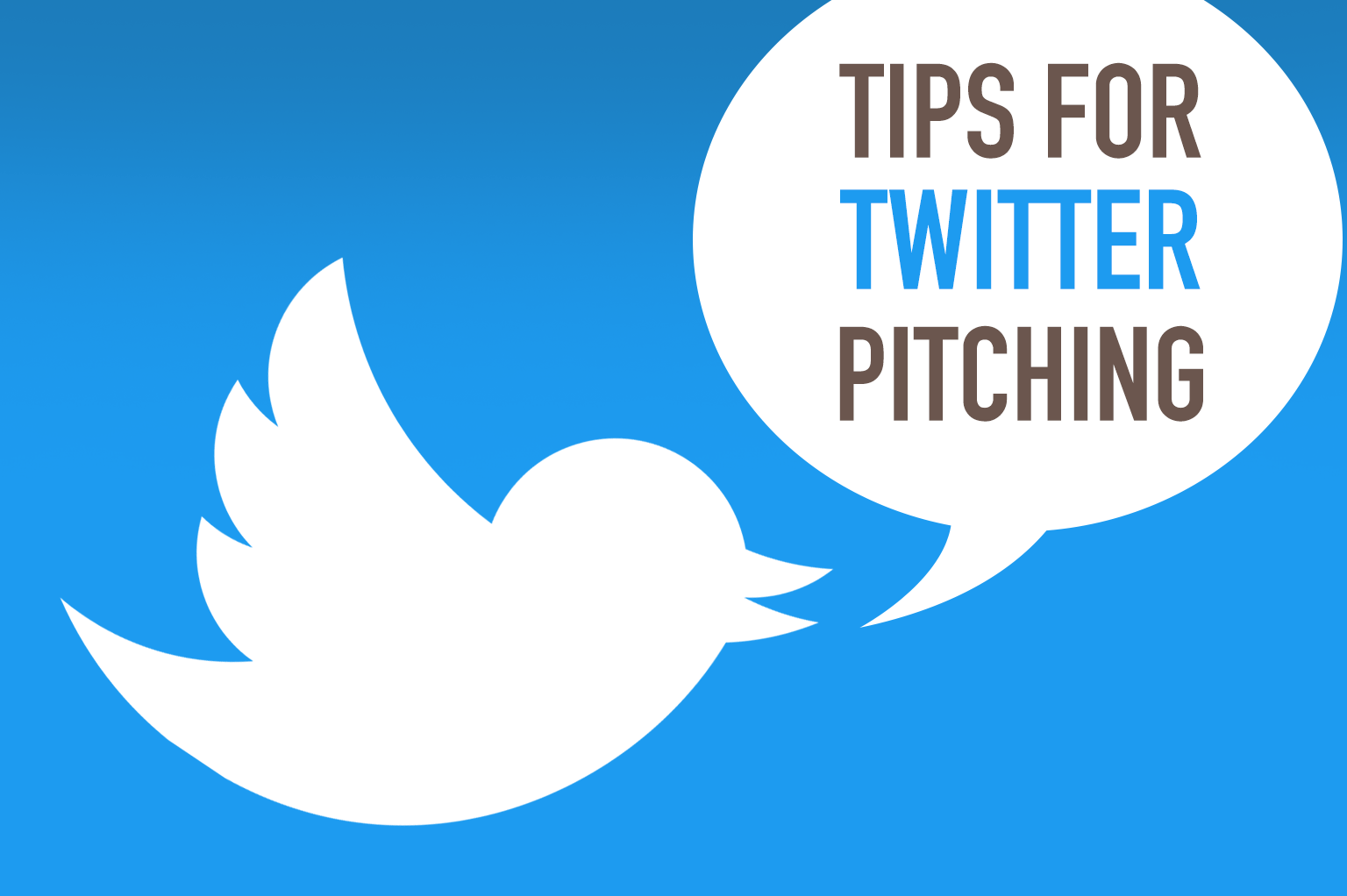 tips for twitter pitching